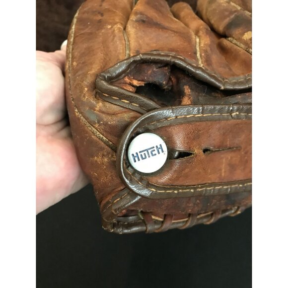 Vintage Hutch Billy Goodman Baseball Glove Leather Right-Hand Throw Collectible - Picture 6 of 9